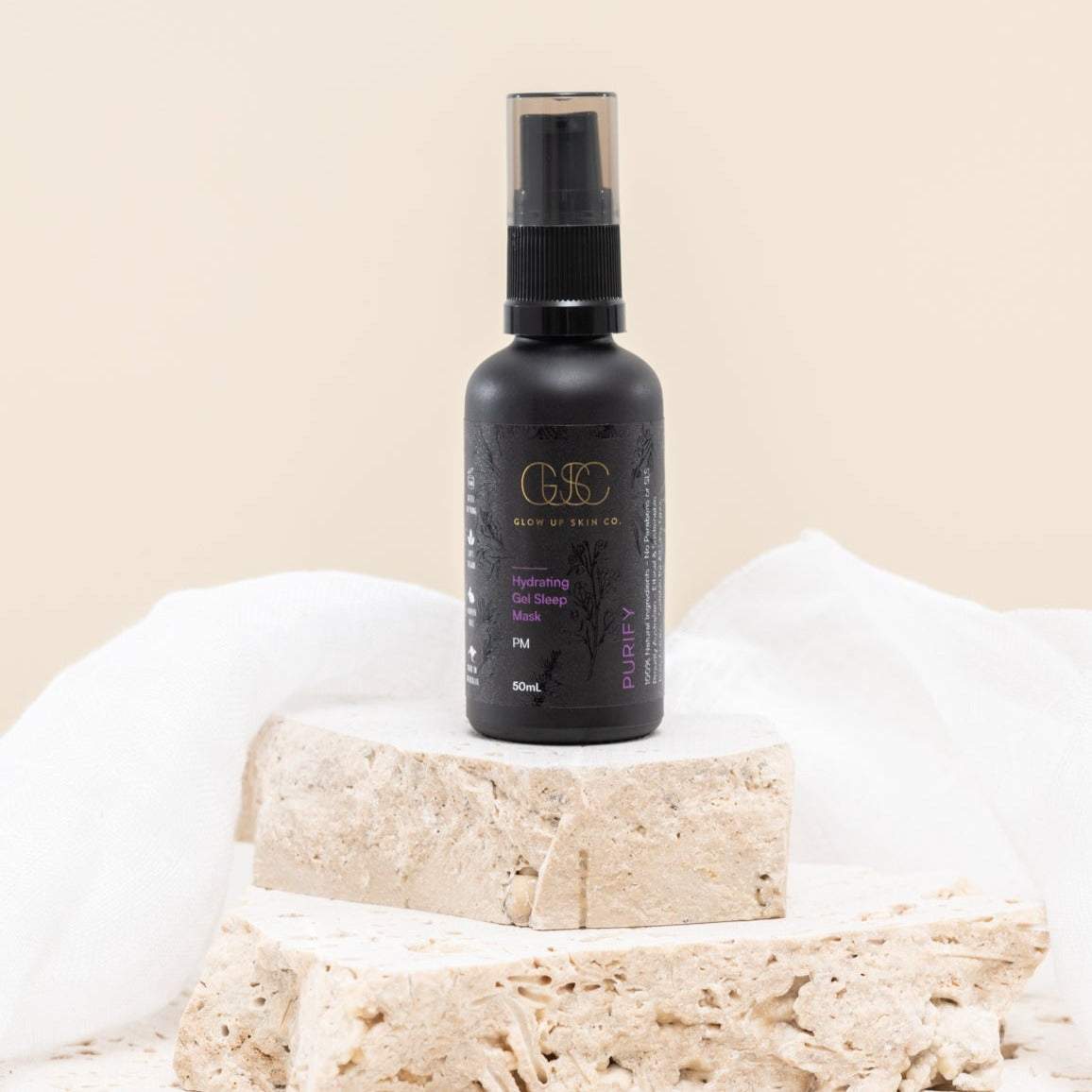Hydrating Gel Sleep Mask with Hyaluronic Acid | Australian Skinacre